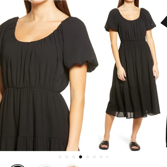 ASTR the Label Tiered Short Sleeve Dress - Picture 3 of 4